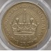 AUSTRALIA 1938 . CROWN . PCGS AU55